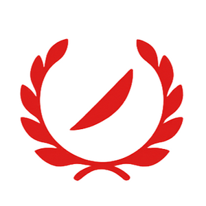 review_logo_laurel Client success icon—laurel wreath representing achievement.